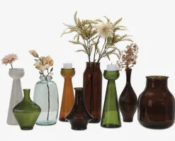 Vase brun H. 28 cm