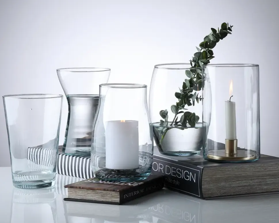 Vase glas ass.