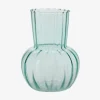 Vase Med Riller Mint