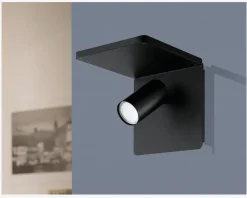 Væglampe Ciglie Sort