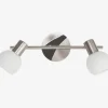 Vægspot Tiara Satin/Hvid