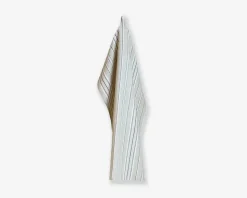 Viskestykke beige/hvid 50x70 cm