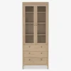 Vitrine Madrid eg med 3 skuffer